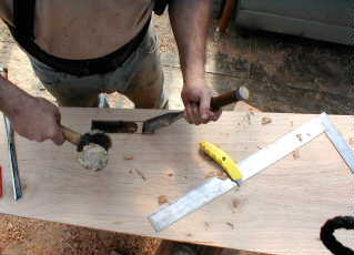 Cutting a Mortise in a Post - Guide to building a timber ...